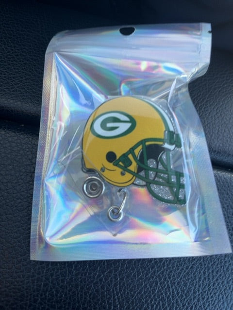 Clear Badge Reel No Beads Grace's bead Shop