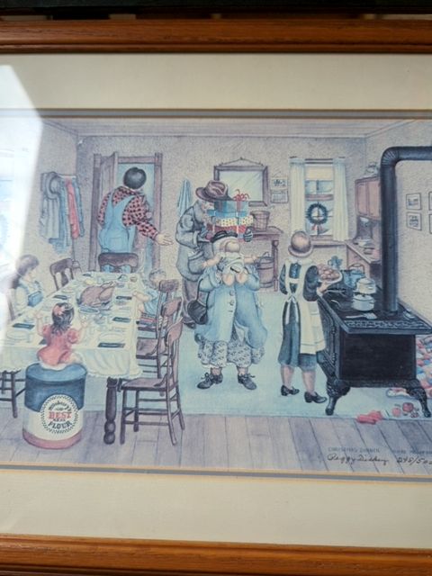 Christmas Dinner Art