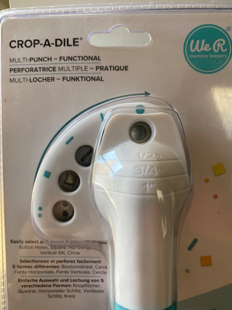 Crop-a-Dile Multi Functional Punch