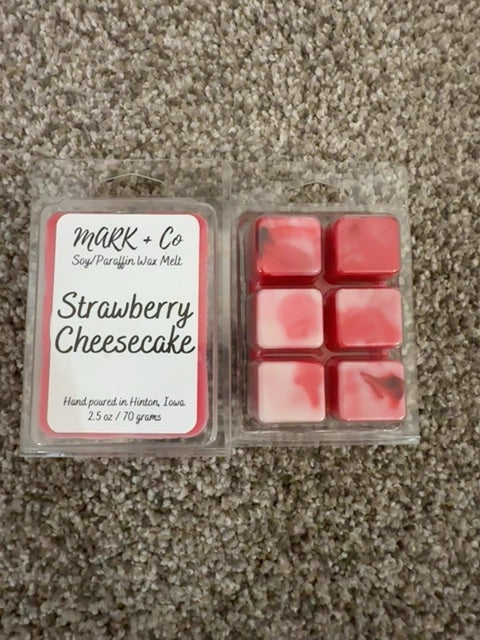 Strawberry Cheesecake Wax Melt, Clamshell