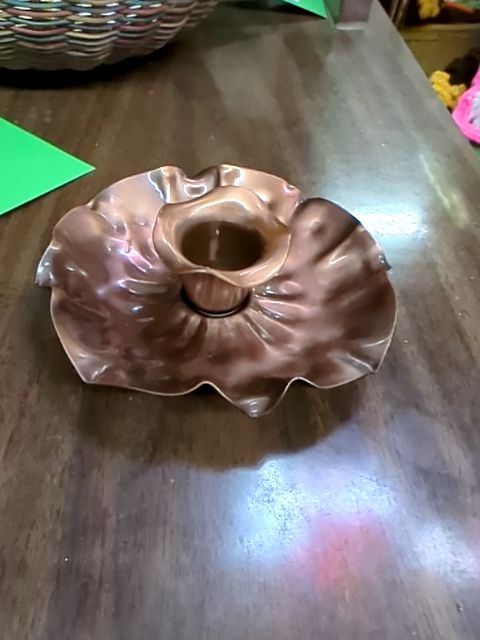 Copper Candle Stick Holder