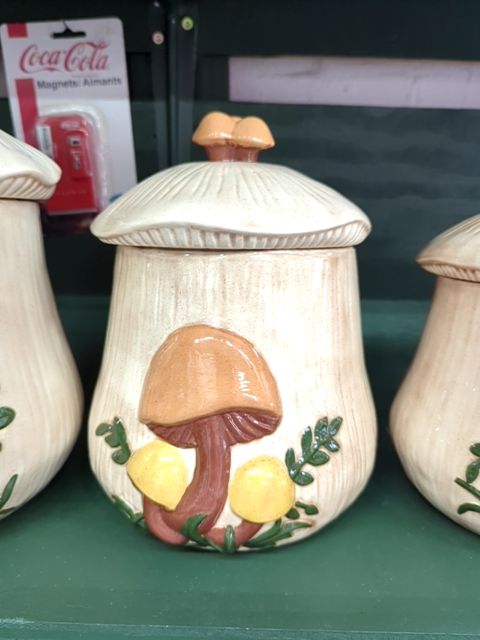 Mushroom Canister Set of 4