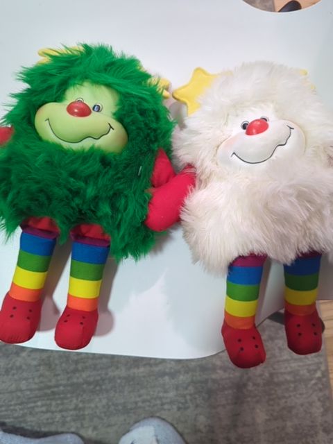 Vintage rainbow brite plush, Found & Formed