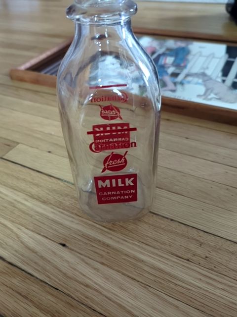 Nestle Carnation bottle