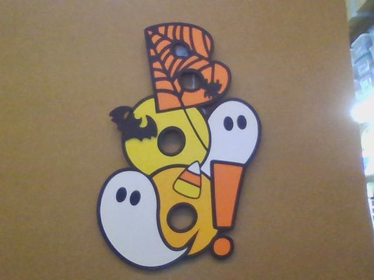 candy corn boo, Otter Creek Laser