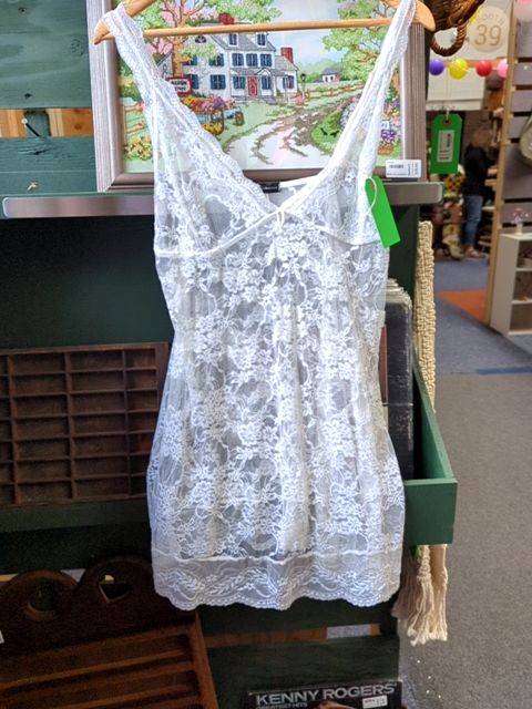 Vintage Clothing Lace Slip, XL/XXL