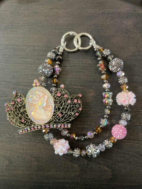 Pink Fancy charm Grace's bead Shop