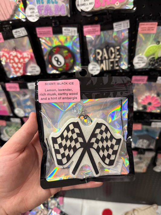 Checkered Flag  Freshie, Full Size