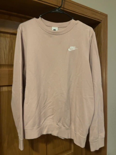 Pink Nike Crewneck, Large