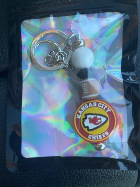 Silver Sport Keychain Grace's bead Shop