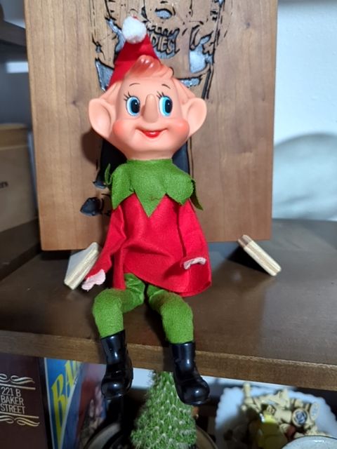 Vintage Red Elf