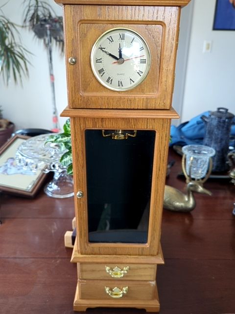 Clock Jewelry Box