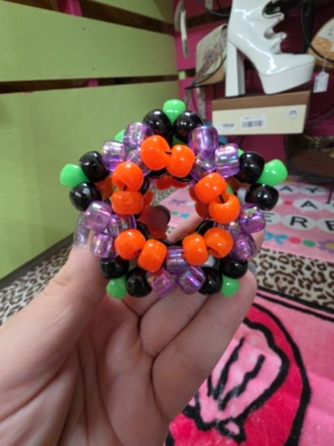 Handmade fidget rotating finger cuff,Multi, Pixie’s Bizarre Bizaar