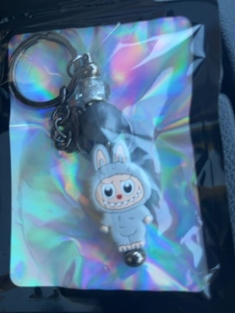 Black Regular Keychain Grace's bead Shop