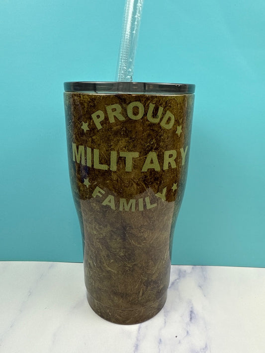 Military Family  Tumbler