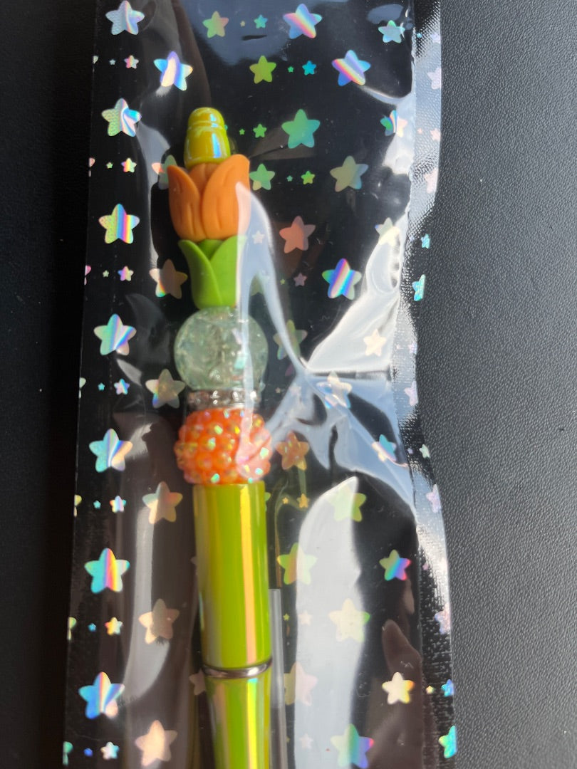 Green Religious Pens Grace's bead Shop