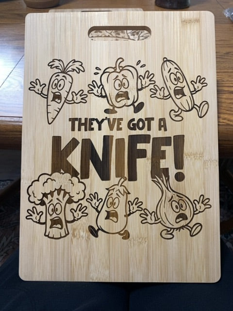 Vegetables knife