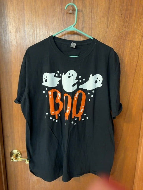 Black  Halloween T Shirt, 2 XL