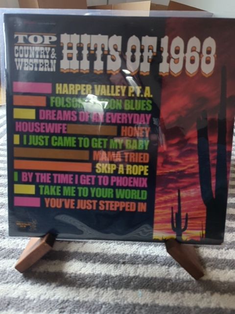 Vinyl 1968 country hits