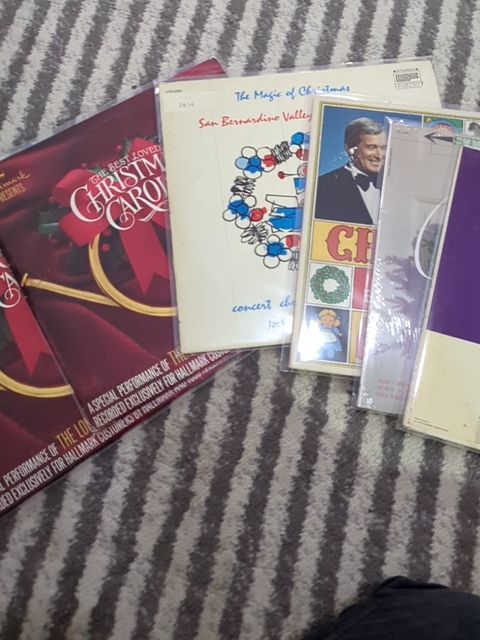 Vinyl Christmas Record