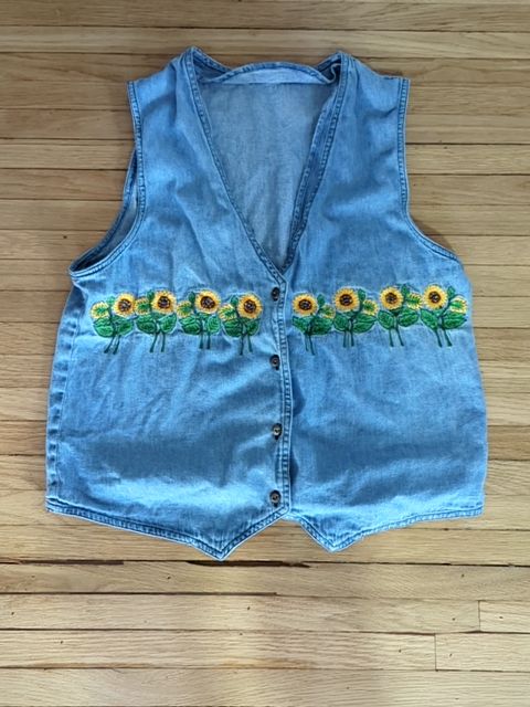 Sunflower vest, L?