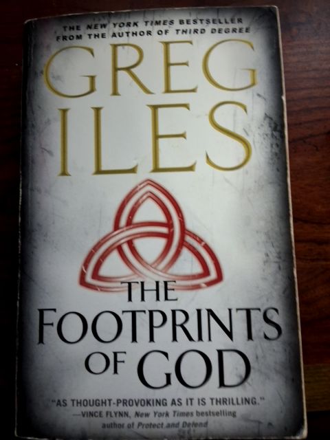 Used book The Footprints of God by greg Iles