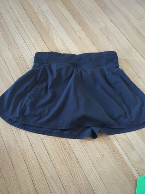 Modern Clothing Black Golf Skirt, 14/16