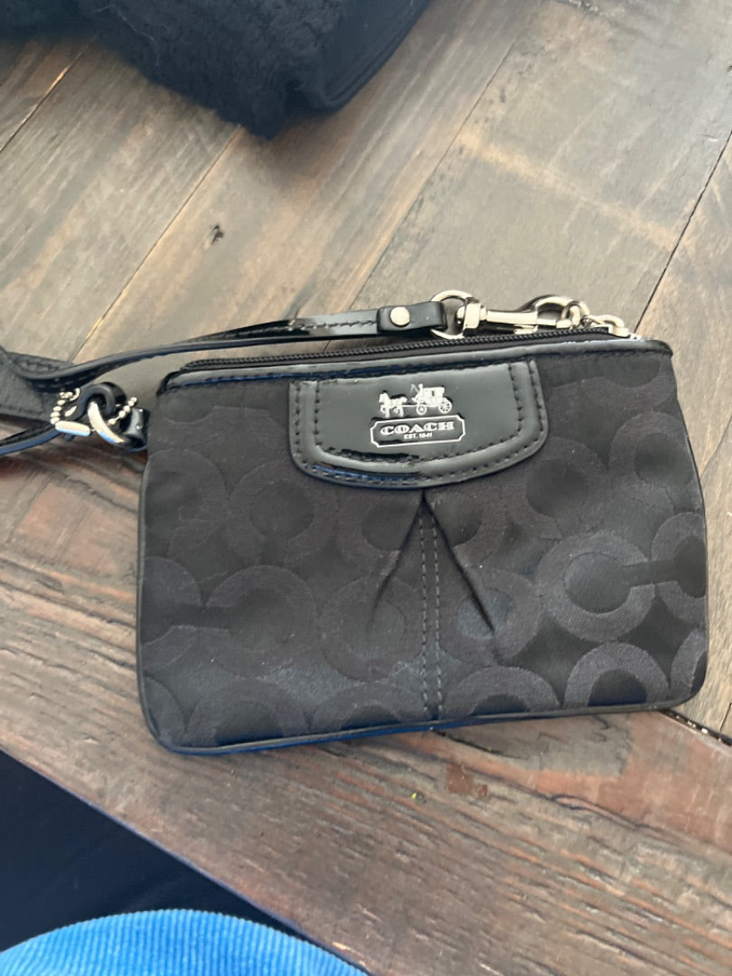 Black Coach Small coin purse