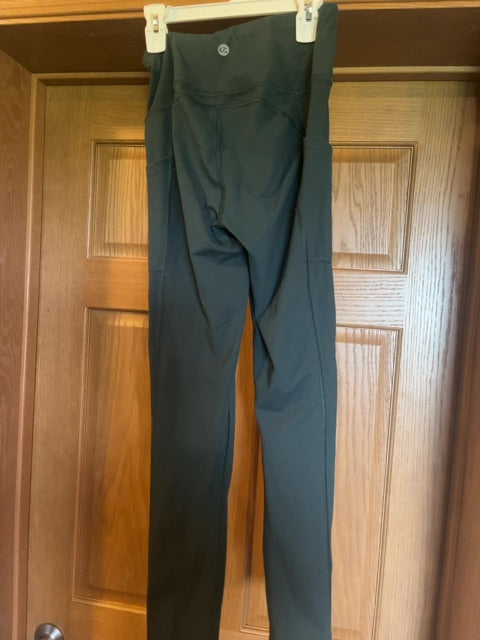 Green  Leggings, Medium