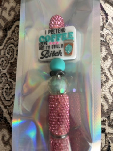 Pink Misc. Pens Grace's bead Shop
