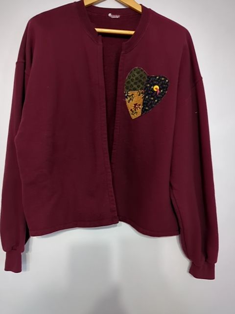 Vintage Clothing Grandma cardigan sweatshirt, XL?