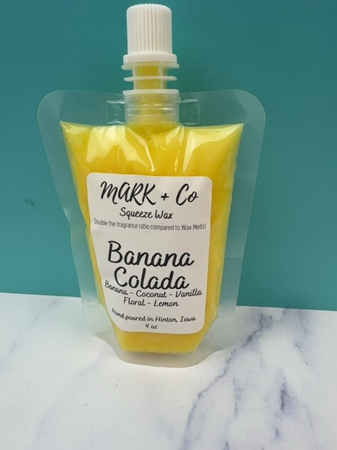 Banana Colada Squeeze Wax