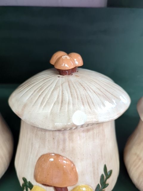 Mushroom Canister Set of 4