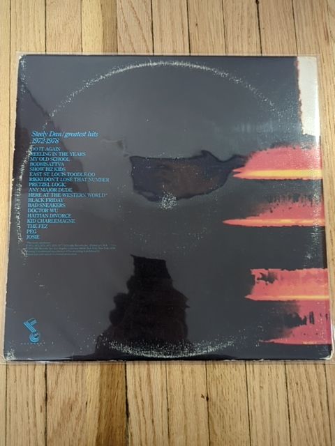 Steely Dan greatest hits vinyl
