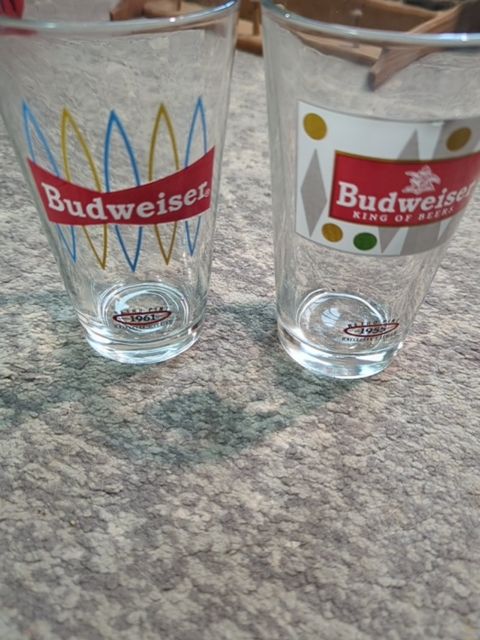Budweiser glass, Found & Formed