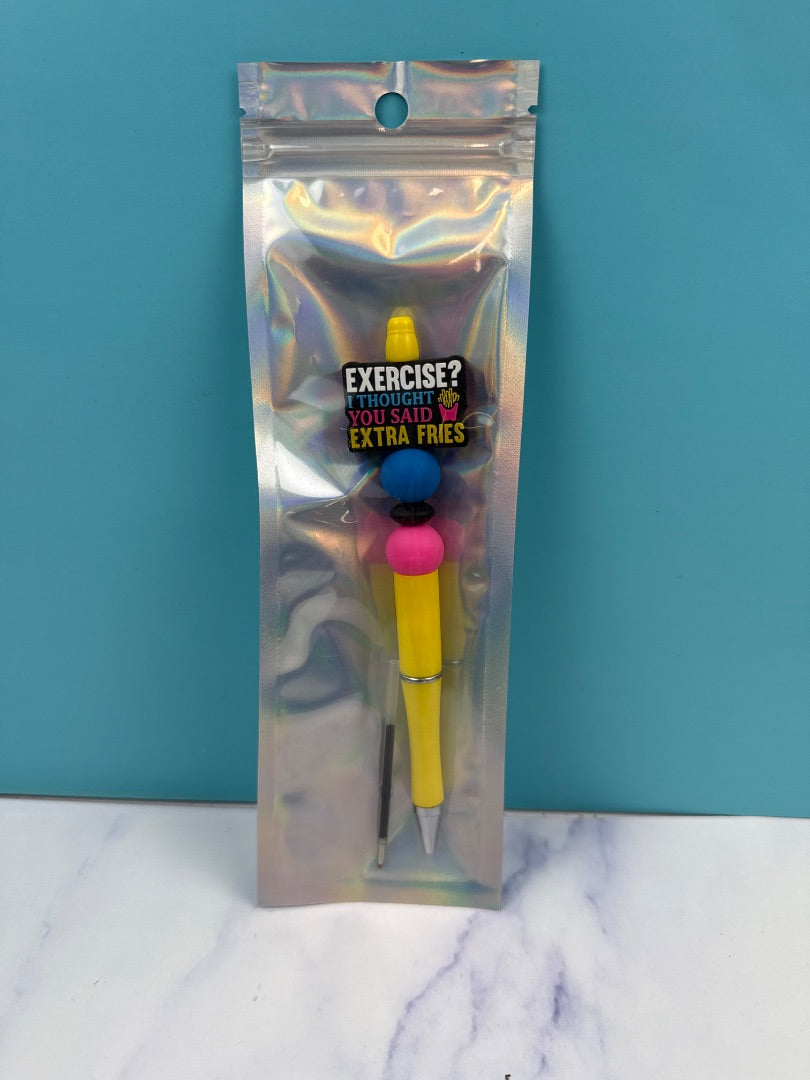 Exercise  Beaded Pen