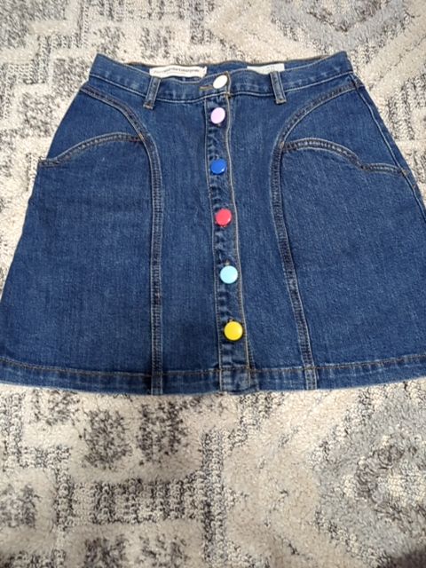 Modern Clothing Pilcro button-up skirt, 10