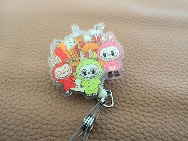 Badge Reel No Beads Grace's bead Shop