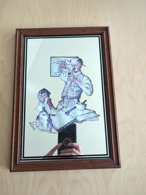 Norman Rockwell Mirror