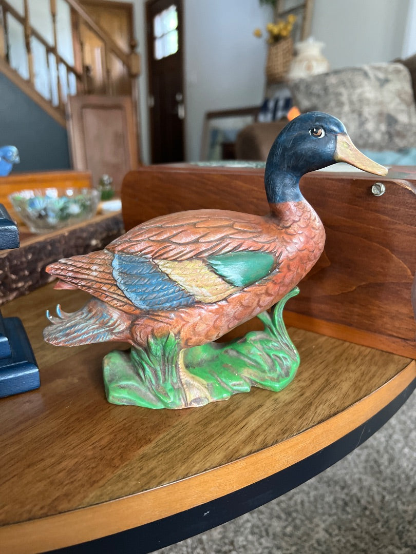 Ceramic Duck Figurine