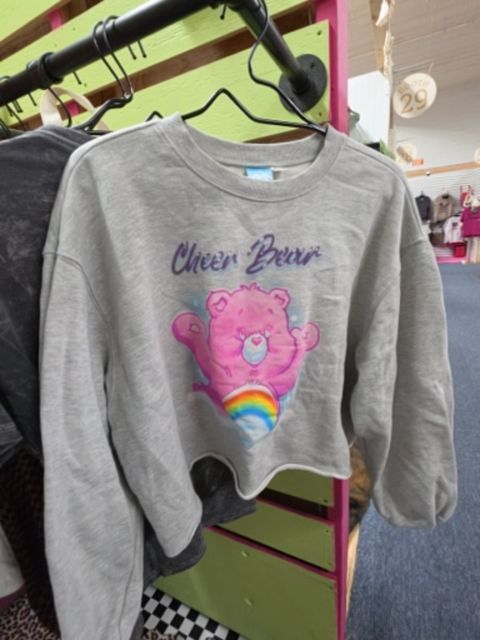 Grey - multi Care Bear Tops, XL