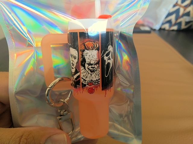Tumbler Keychain Grace's bead Shop