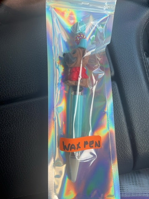 Teal Wax Pen Grace's bead Shop