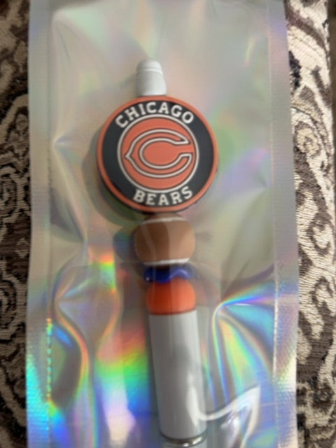 White Sports Pens Grace's bead Shop