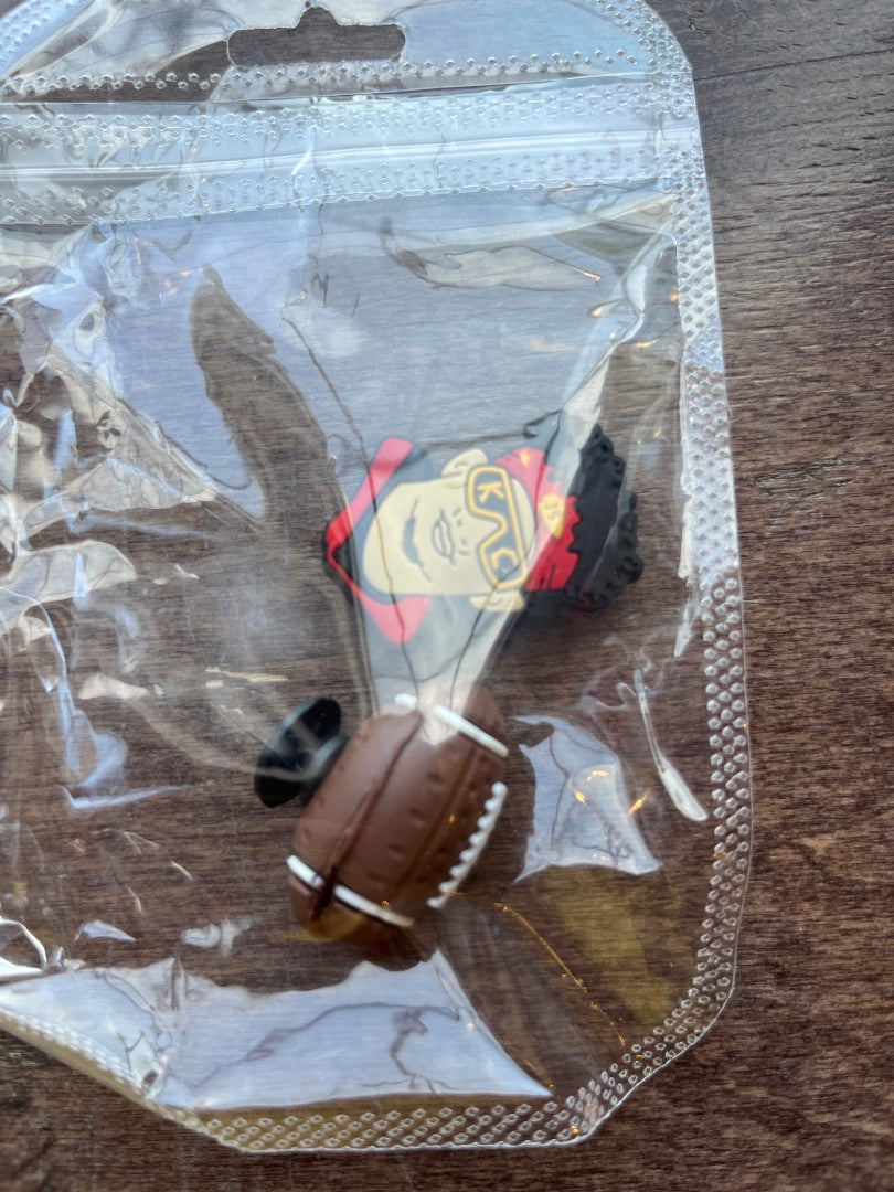 Black Croc Charms Grace's bead Shop