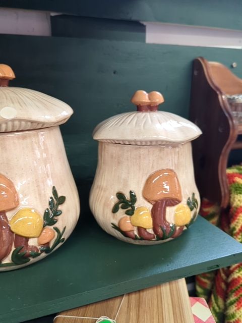 Mushroom Canister Set of 4