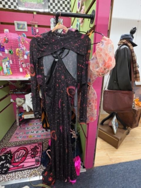 Horoscopez 2 pc set, XL,Black multi, Pixie’s Bizarre Bizaar