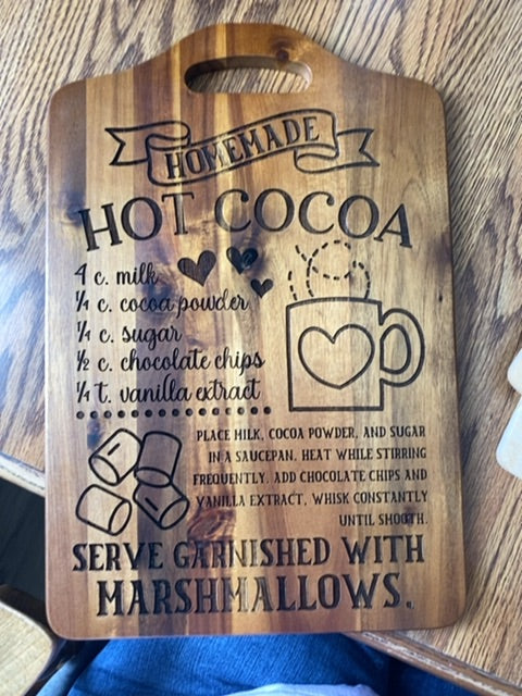 Hot cocoa board lg