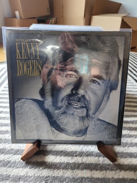Vinyl Kenny Rogers We got tonight