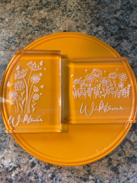 Glass wildflower